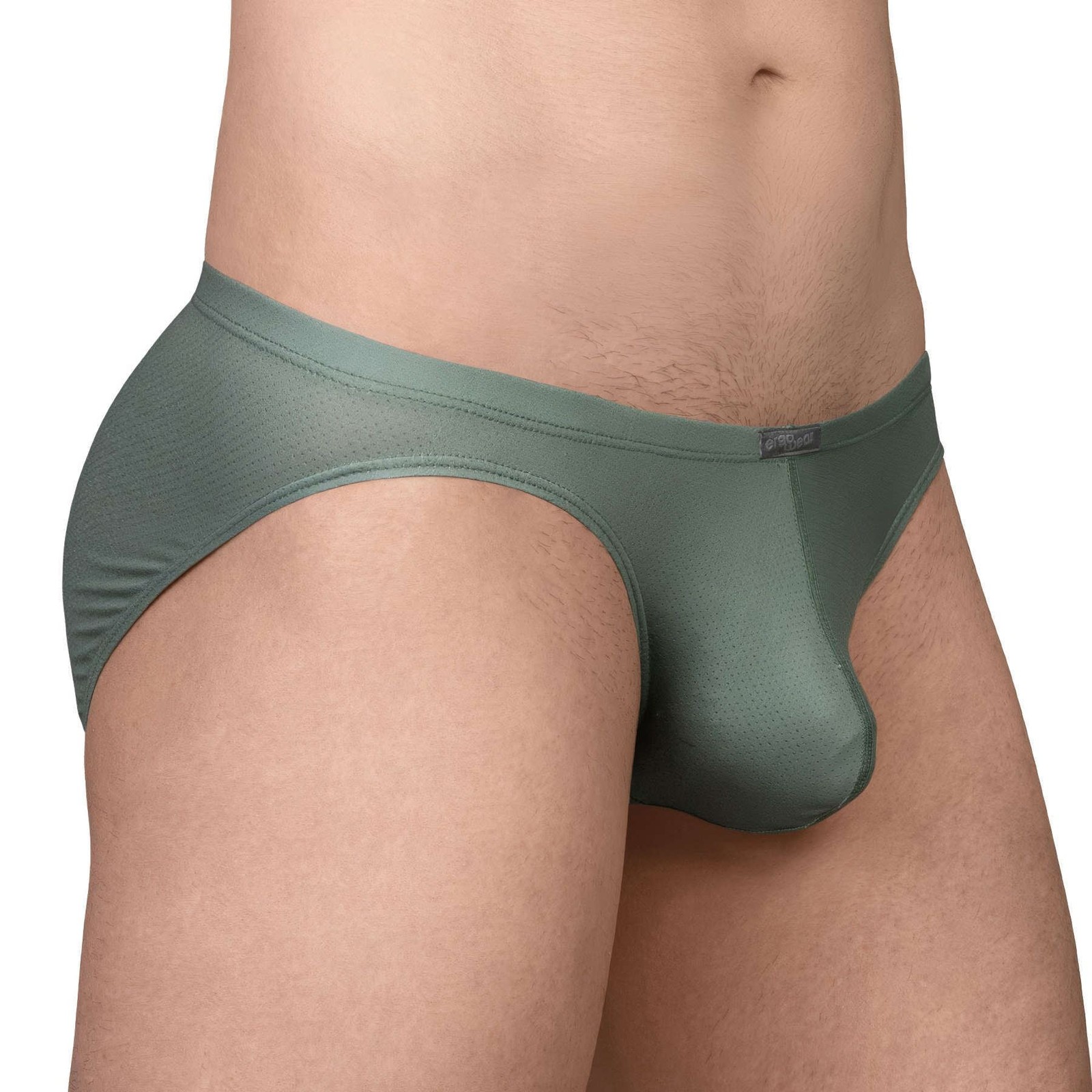 Ergowear X4D Bikini Brief mens underwear enhancing bulge pouch micro Olive Green