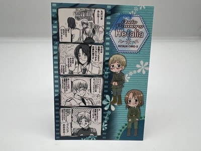 Axis Powers HETALIA Karte Nr. 43 Erstausgabe Japanisch Frontier Works Selten ...