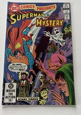 DC COMICS PRESENTS # 53 -SUPERMAN IN THE HOUSE OF MYSTERY