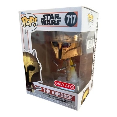 Funko Pop! Star Wars: The Mandalorian The Armorer with Jetpack Bobblehead #717