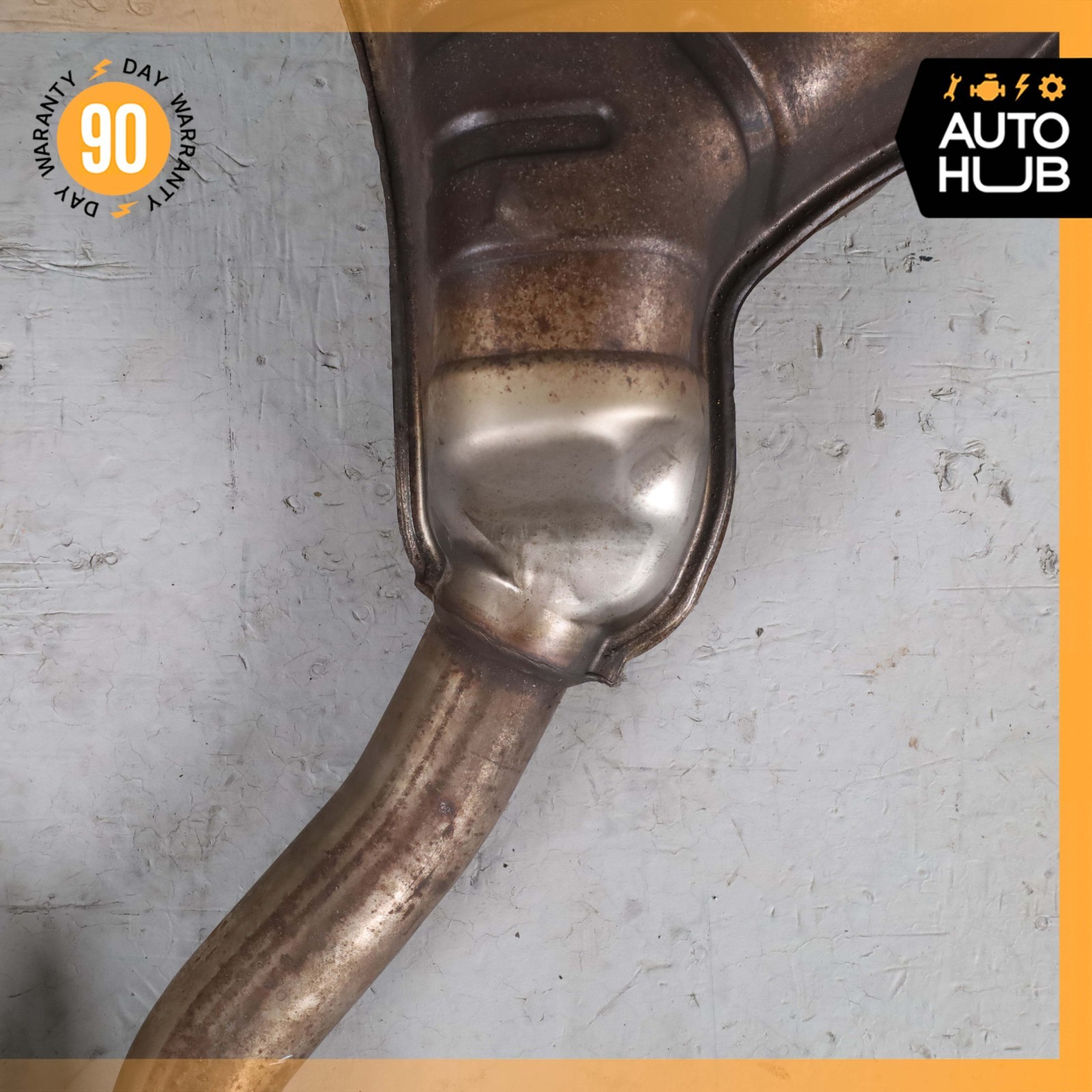 13-17 Bentley Continental GT GTС 4.0L V8 Exhaust Mufflers Set 3W0253611E OEM