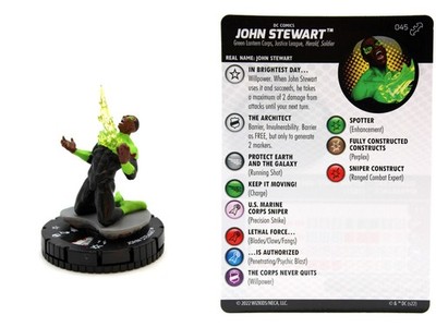 HeroClix - #045 John Stewart - Batman Team-Up