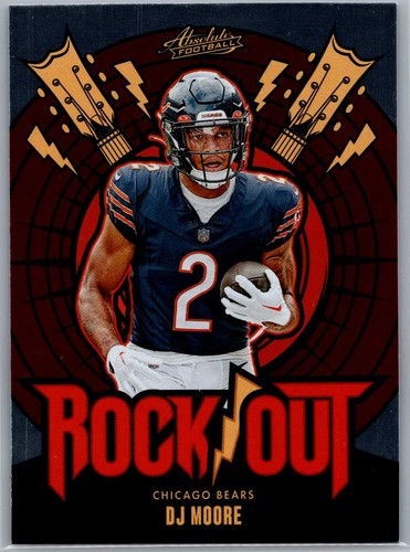 2024 Panini Absolute #RO-DME DJ Moore Rock Out Chicago Bears | eBay