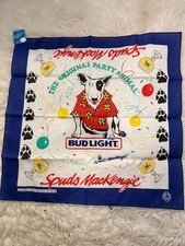 Vintage NOS Bud Light Spuds Mackenzie Bandana