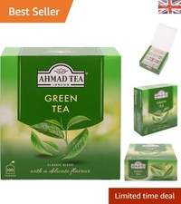 Convenient 100 Teabags of Pure Green Tea | Gluten Free & Vegetarian 0.10 per strip