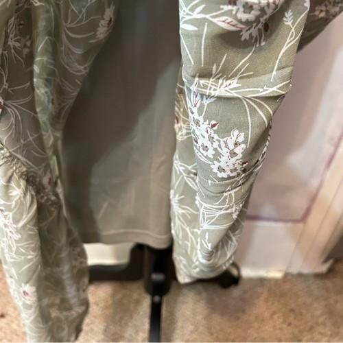 NEU Baltic Born Damen Parker Midikleid Bauern Cottagecore Blumen Chiffon Boho - Bild 8 von 11