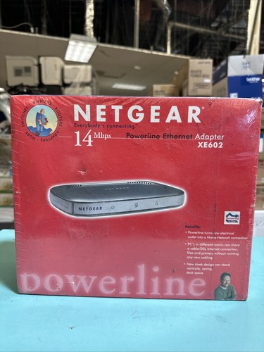 Netgear XE602 Powerline 14 Mbps USB Hubs/Switches/ Wireless/Router/Adapter- New - 第 1/4 張圖片