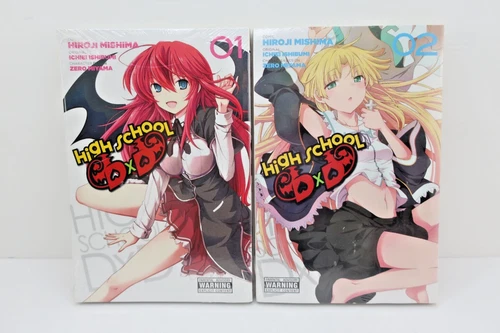 NEW SEALED High School DxD manga English vol 1, 2, Yen Press
