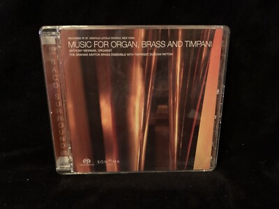 Music For Organ, Brass And Timpani, 2004 Sonoma Records – SAC-001 – Sealed SACD Music For Organ, Brass And Timpani, 2004 Sonoma Records – SAC-001 – Sealed SACD