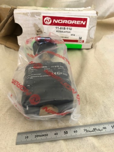 Norgren 11-818-110 Regulator / Back Pressure Check Valve Range 6-150 psig - Picture 2 of 8