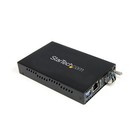 StarTech.com Single-Mode (SM) LC Fiber Media Converter for 10/100/1000 Networ...