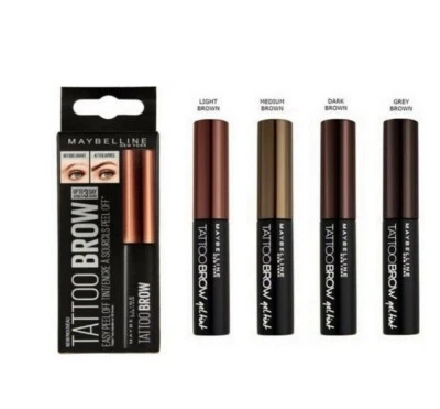 MAYBELLINE Tattoo Brow Tint Easy Peel Off Gel 4.9ml ~Please Choose Shade~