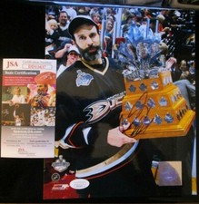 SCOTT NIEDERMAYER ANAHEIM DUCKS SIGNED 8x10 PHOTO JSA CERTIFIED COA DD11637