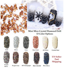 2g New 3D 13 Options Mico Drill Mini Diamond Crystal Rhinestones Nail Art Decor
