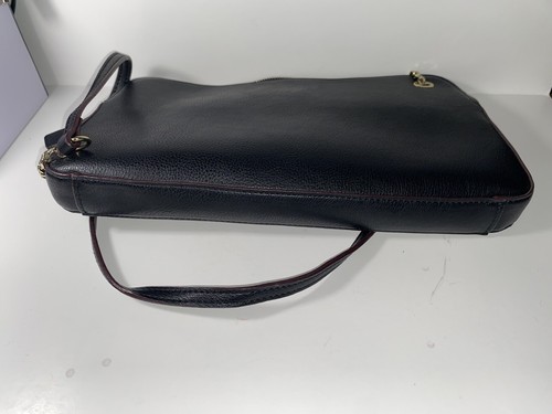 Gianni Bini Black Crossbody With Gold Arrow & Studs - Picture 12 of 15