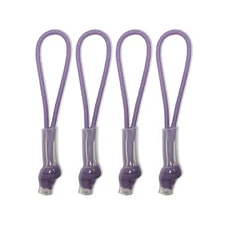 Purple Elite Zipper Pulls (Set of 4) replacement for Nike Bag - Paracord Dredz
