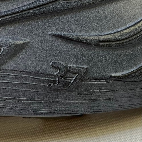 Romika sandalo donna slide nero pelle taglio slip-on scarpa aperta taglia 6,5/37 - Foto 11 di 11