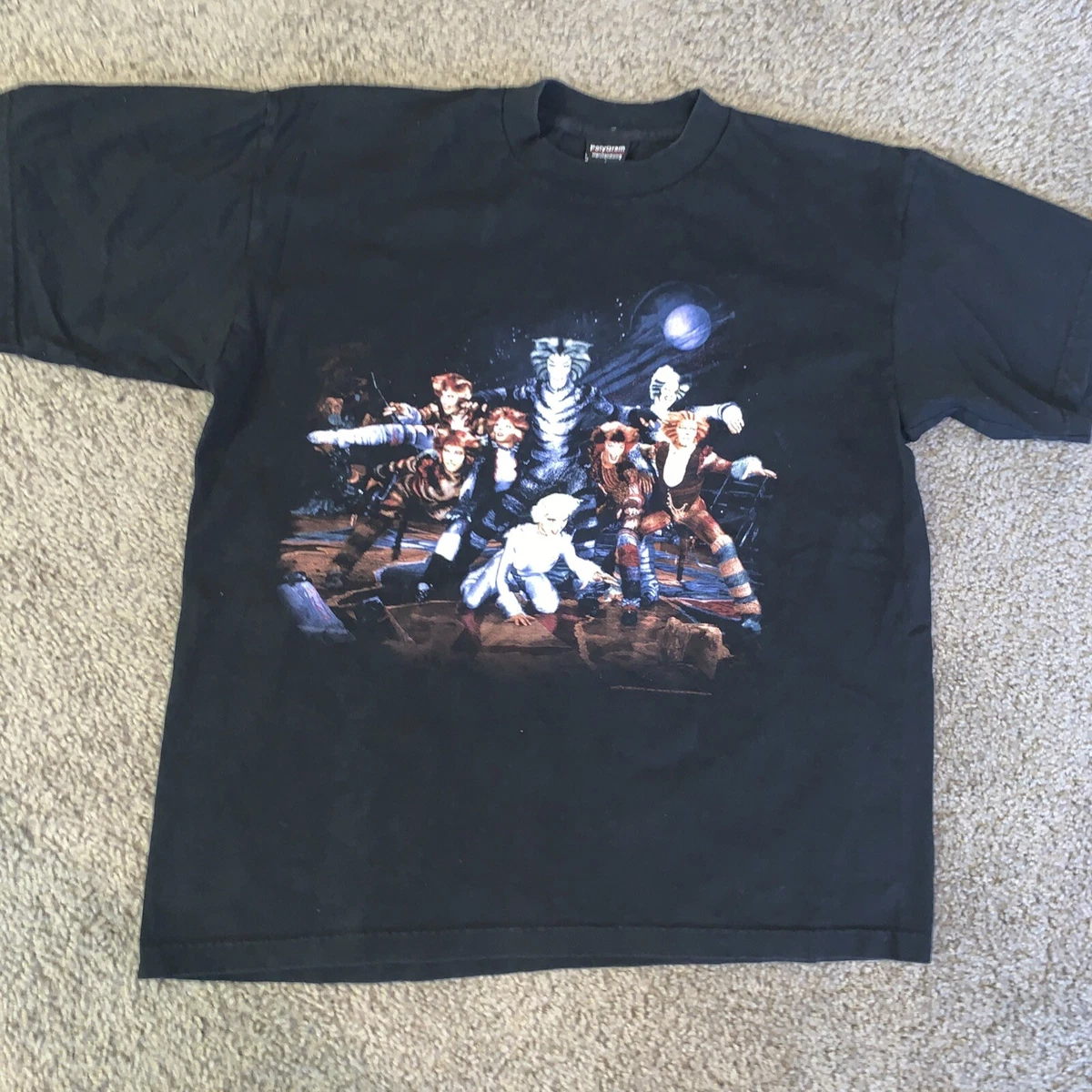 Vintage cats clearance musical t shirt