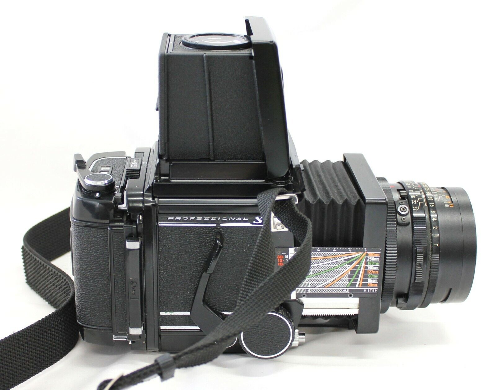 Mamiya RB67 Pro S w/ Sekor C 127mm F/3.8 with Hood & 120 Film Back