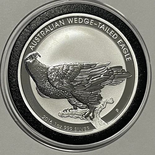 2016 Australian Wedge Tailed Eagle Proof Coin 1 Troy Oz .999 Fine Silver Round
