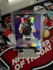 Josh Breaux 2018 Leaf Metal Draft Baseball Purple Autograph BA-JB2 /25