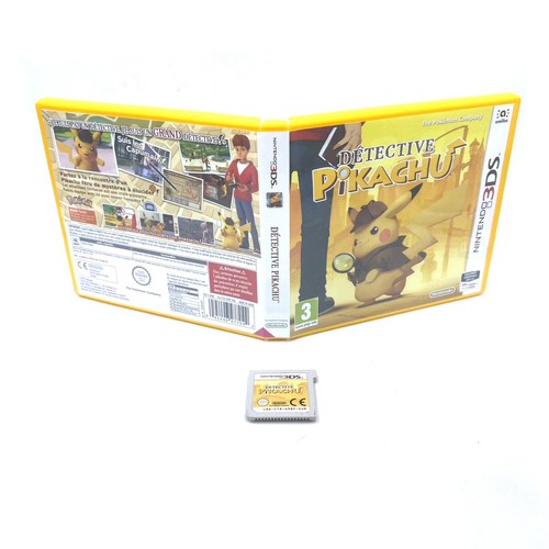 Détective Pikachu Nintendo 3DS COMPLET FR CIB TBE - Imagen 2 de 3
