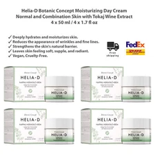 Helia-D Botanic Concept Moisturizing Day Cream, Normal Skin, Tokaj Wine 50ml x 4