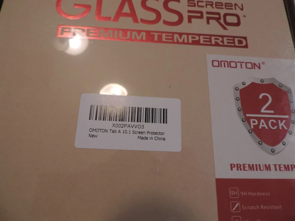 OMOTON [2 Pack] Screen Protector-Samsung Galaxy Tab A 10.1 2019 T510 and T515 - Image 2 of 4