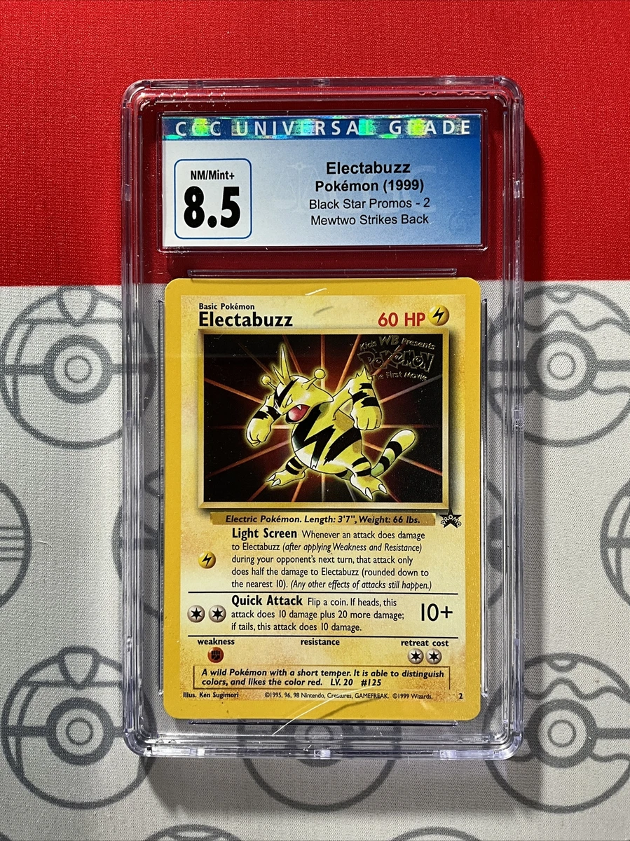 CGC 8.5 Pokemon TCG Black Star Promo 2 - Electabuzz PSA 9034 | eBay