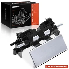 A-Premium 1x New Silver Painted Door Lock Actuator for Kenworth U561021 HLK2510