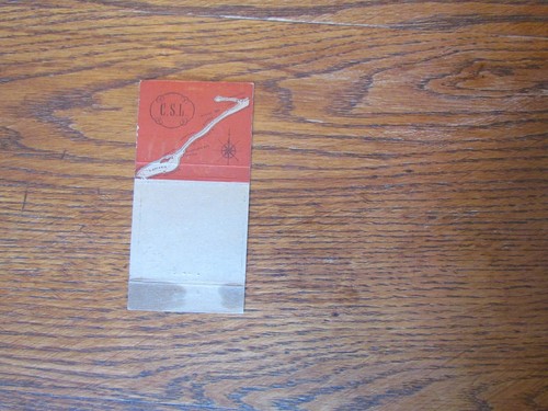 CANADIAN STEAMSHIP MATCHBOOK COVER: CANADA STEAMSHIP LINES AÑOS 40 MATCHCOVER -C22 - Imagen 3 de 3