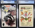 Web of Spider-Man #1 (Marvel 1985) CGC 9.6 Alien Symbiote Attacks