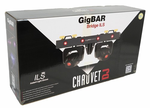 2) Chauvet DJ GIGBAR BRIDGE ILS Lighting Kits Moving Heads+Wash Lights+Bars+Bags - Picture 12 of 12