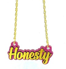 Name Plate Custom Necklace Personalized Nameplate Gold With Swirls, Gold Script