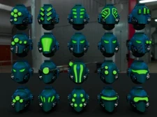 10-20x Alpha Omega or Reaver Variety Helmets
