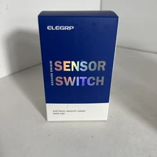 ELEGRP Occupancy Sensor Light Wall Switch Passive Infrared Motion Activated WHT