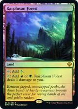 MTG FOIL Karplusan Forest - Dominaria United 250