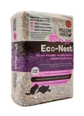 Pillow Wad Eco-Nest Bedding 3.2kg Large Bio Bag All Small Animal Dig Nest Burrow - Image 1 of 4