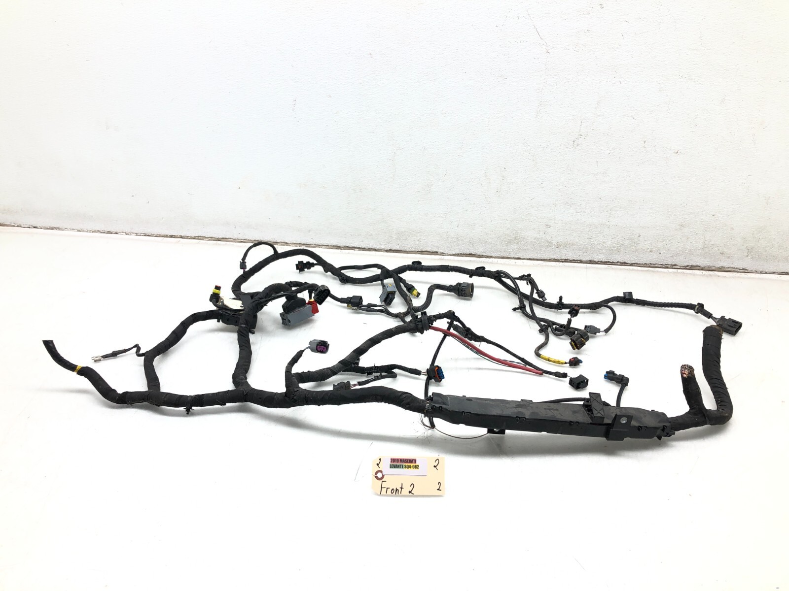 2017-2024 MASERATI LEVANTE S 3.0L V6 ENGINE BAY WIRE WIRING HARNESS OEM #CUT