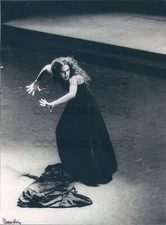 1987 Press Photo Merche Esmeralda Performs Medea Royal Ntl Ballet of Spain