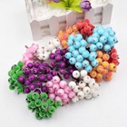 40heads Artificial Fruit Glass Berries Stamen Cheap Fake Flower For DIY Wreath