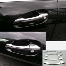 OBERE T&Uuml;RGRIFF AUFLAGEN   IN CHROM F&Uuml;R MERCEDES W212 S212 E-KLASSE ab 03/2009-.