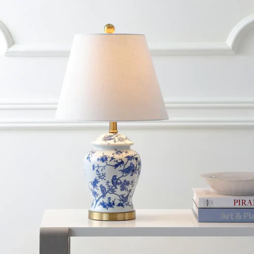 Blue ginger sales jar table lamps