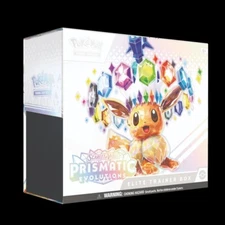 (BUNDLE!) Pokemon TCG Prismatic Evolutions (ETB, Tech Sticker Collection and...