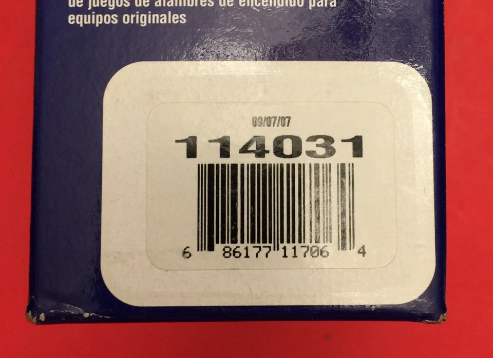 Juego de cables de bujía Proconnect NOS Prestolite 114031 Foto 3 de 3