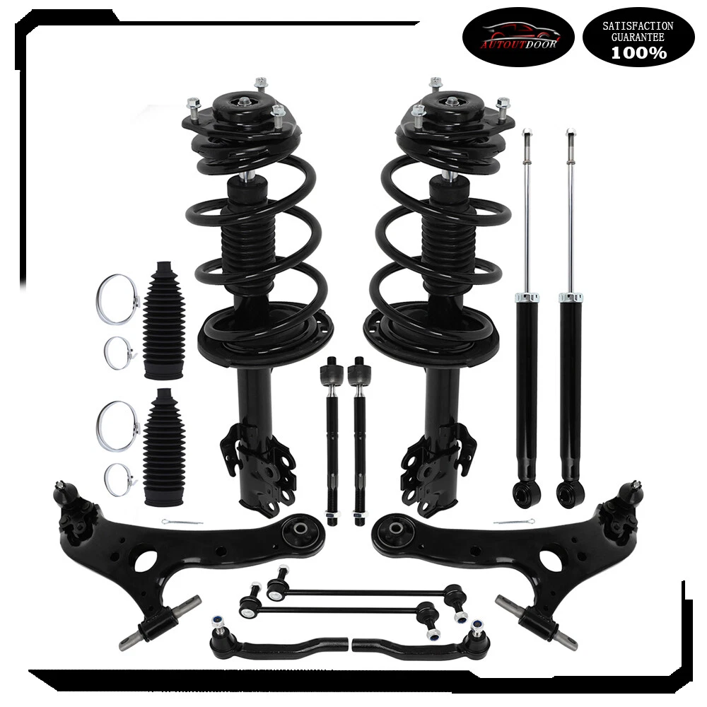 Front Passenger Side Loaded Strut for 2011-2014 Toyota
