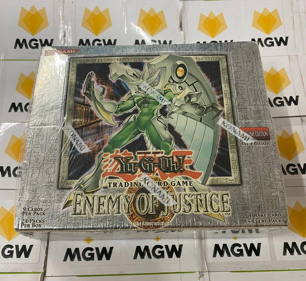 Yu-Gi-Oh! TCG Enemy of Justice Sealed Collectible Card Game Packs for sale  | eBay