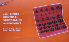 419pc Universal O-Ring Assortment Kit - Metric
