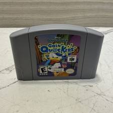 Donald Duck Goin’ Quackers For Nintendo 64 N64 Tested Authentic 