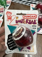 Duncan Imperial Spin Top New in Package Vintage 1987 Red